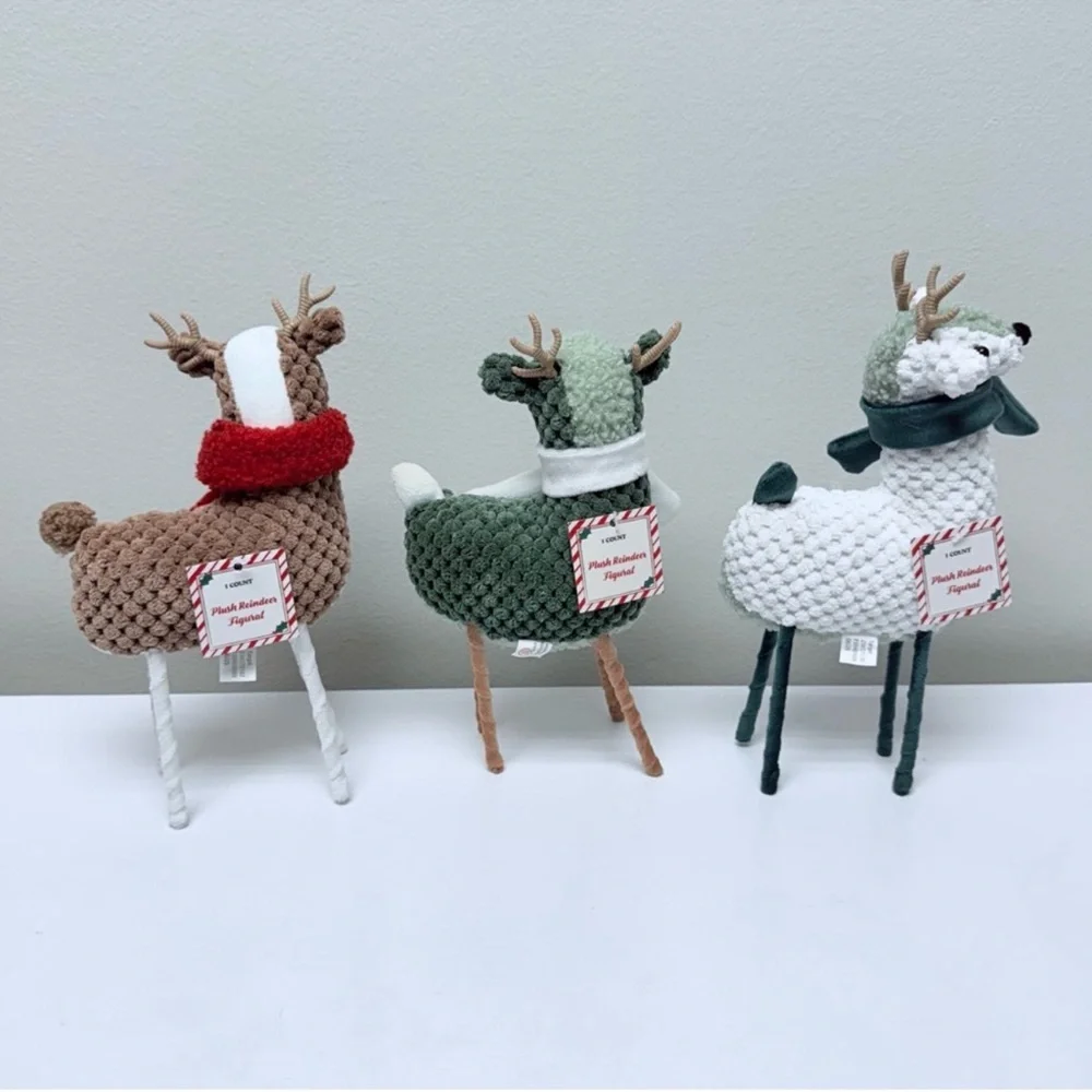 NEW Release Target Bullseye Playground Winter 2025 Reindeer Plush Figurines